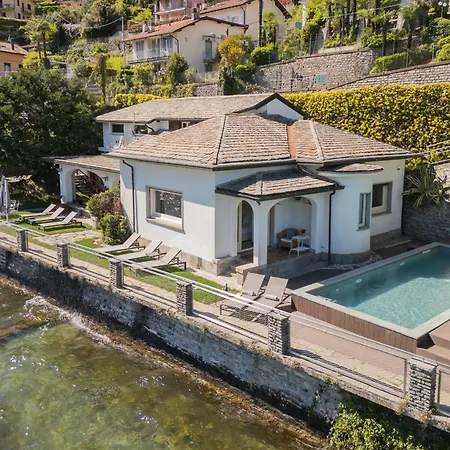 Bianca - Front Pool By Rent Sala Comacina